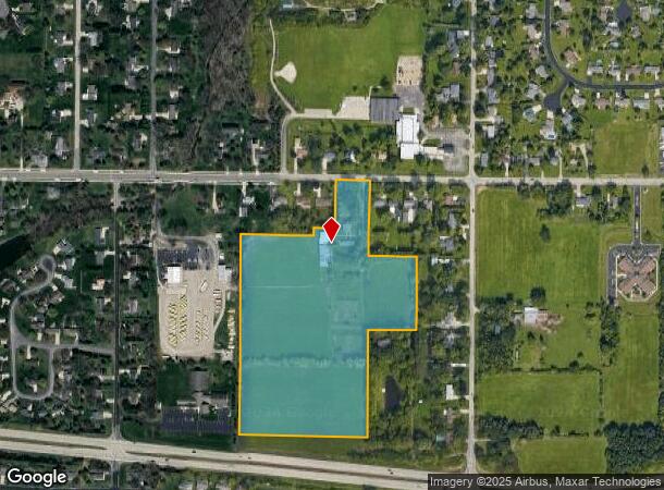  2881 Omro Rd, Oshkosh, WI Parcel Map