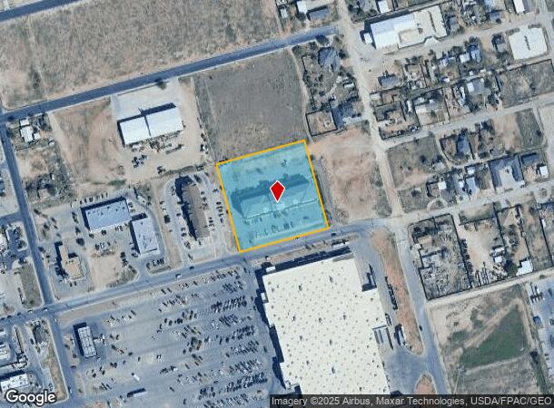 110 W Longview Ave, Midland, TX Parcel Map