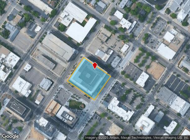 1111 W Jefferson St, Boise, ID Parcel Map