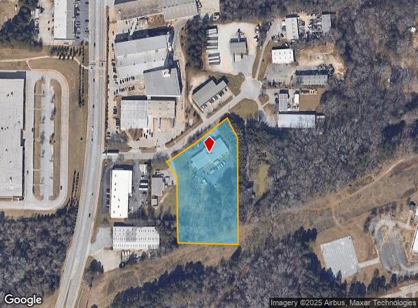  875 Davis Dr Se, Conyers, GA Parcel Map
