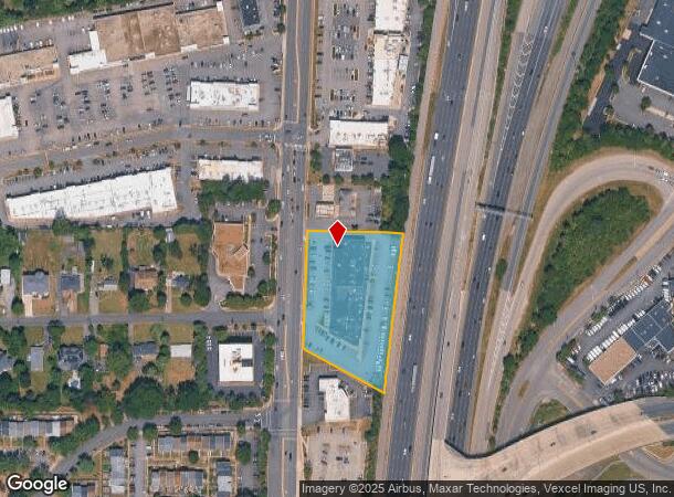 6715 Backlick Rd, Springfield, VA Parcel Map