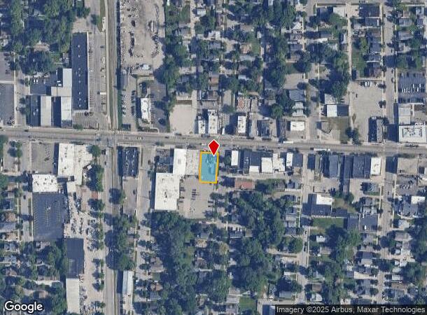  536 Leonard St Nw, Grand Rapids, MI Parcel Map