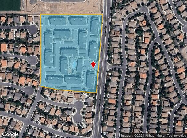  11165 Veterans Pky, Reno, NV Parcel Map