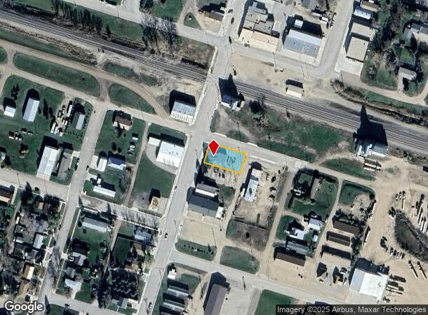 101 S Main St, Tioga, ND Parcel Map