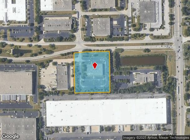  1051 Internationale Pky, Woodridge, IL Parcel Map