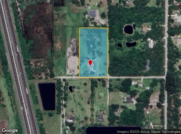 740 Jasa St, Malabar, FL Parcel Map