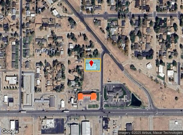 1037 Sheridan St, Great Bend, KS Parcel Map