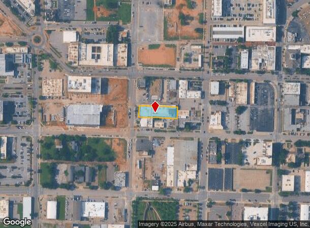 1004 N Hudson Ave, Oklahoma City, OK Parcel Map