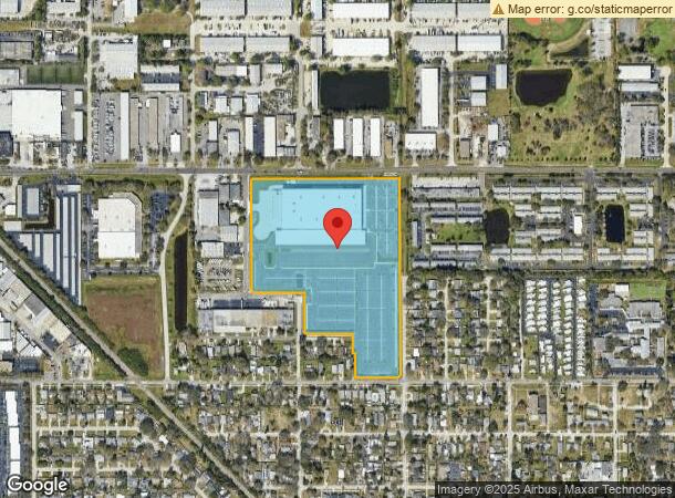  6101 45Th St N, Saint Petersburg, FL Parcel Map