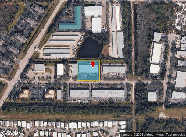 1035 Collier Center Way, Naples, FL Parcel Map