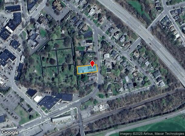  12 Division St, Oneonta, NY Parcel Map