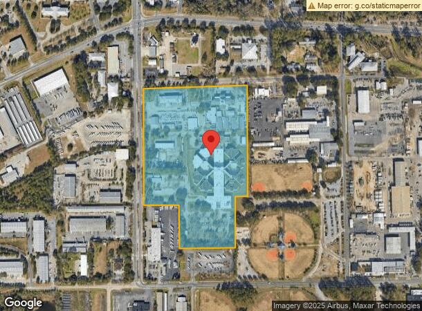  501 Appleyard Dr, Tallahassee, FL Parcel Map