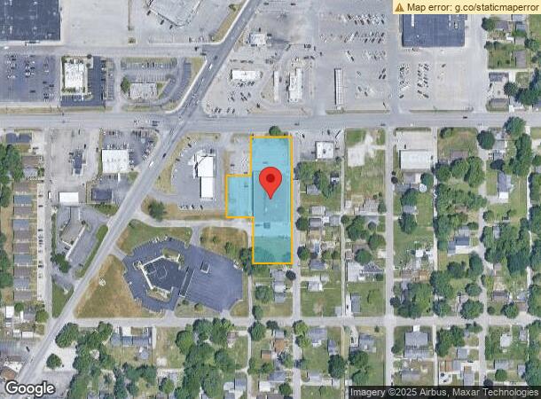  2021 Fort Harrison Rd, Terre Haute, IN Parcel Map