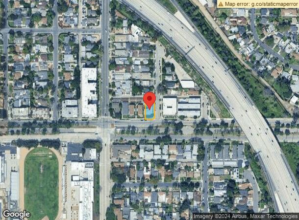  11667 Chandler Blvd, North Hollywood, CA Parcel Map