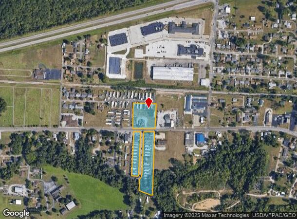  605 Phillip St & 2600 Washington Blvd, Belpre, OH Parcel Map