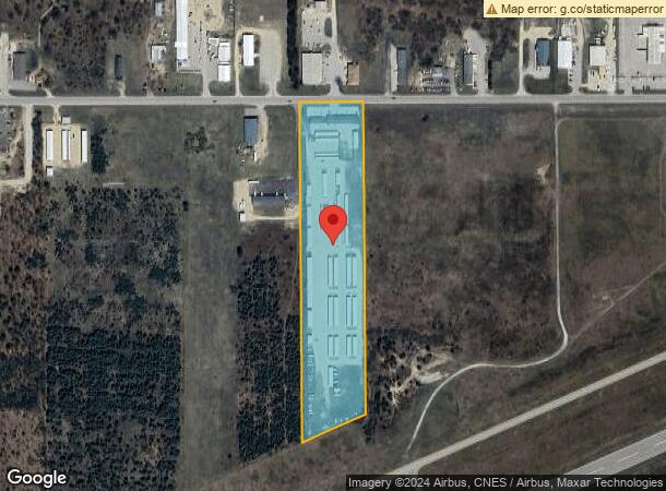  7500 E 34 Rd, Cadillac, MI Parcel Map