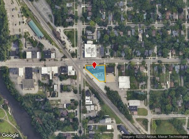  100 E Cross St, Ypsilanti, MI Parcel Map