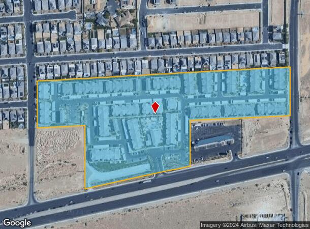  6614 Blue Diamond Rd, Las Vegas, NV Parcel Map