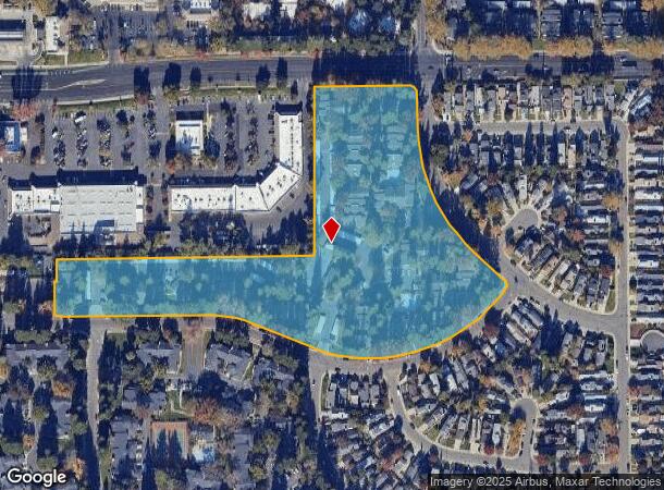  2460 Seamist Dr, Sacramento, CA Parcel Map