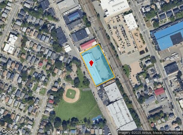124 Narragansett Ave, Providence, RI Parcel Map