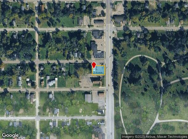 6015 N Saginaw St, Flint, MI Parcel Map