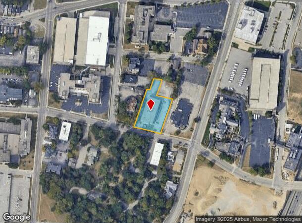 510 Oak St, Cincinnati, OH Parcel Map