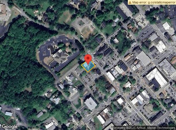  135 N Chestatee St, Dahlonega, GA Parcel Map