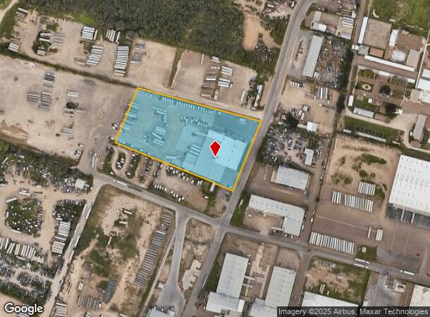  5002 Riverside Dr, Laredo, TX Parcel Map