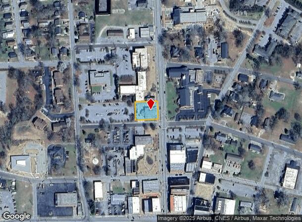 301 N Broad St, Clinton, SC Parcel Map