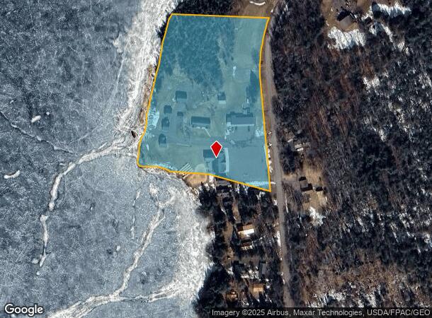 N16243 Lakeshore Dr, Butternut, WI Parcel Map