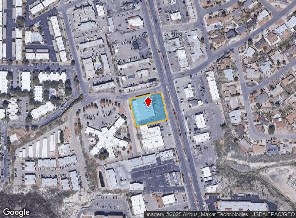  4045 N Mesa St, El Paso, TX Parcel Map