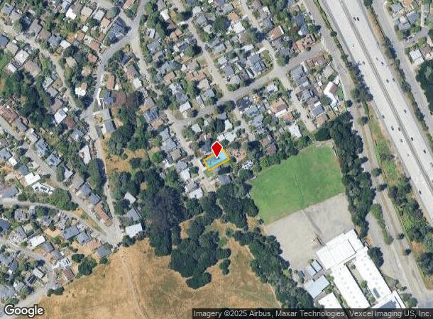 8124 Greenly Dr, Oakland, CA Parcel Map