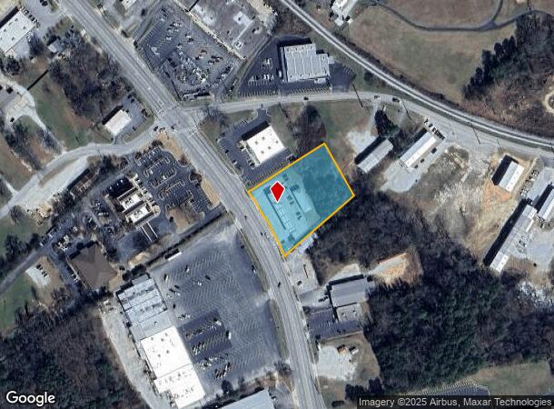 883 Elbert St, Elberton, GA Parcel Map