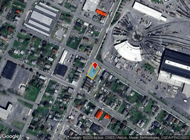  1002 Virginia Ave, Cumberland, MD Parcel Map