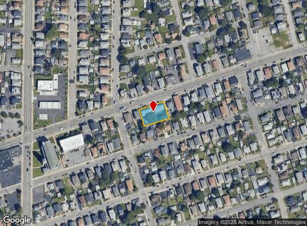 819 Central Ave, Pawtucket, RI Parcel Map