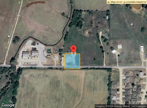  3818 W Grand Ave, Chickasha, OK Parcel Map