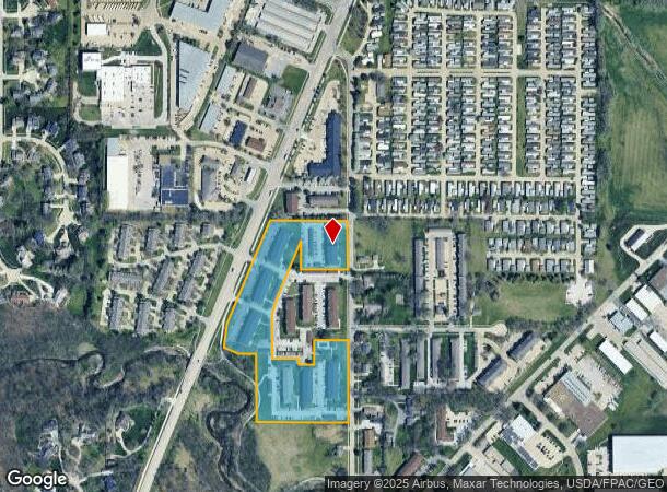 2168 Grand Ave, West Des Moines, IA Parcel Map