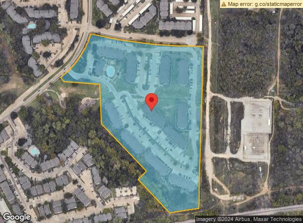  3888 Post Oak Blvd, Euless, TX Parcel Map