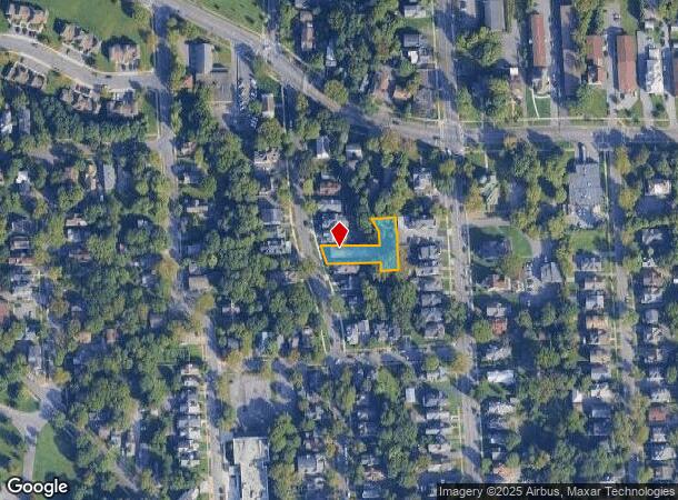  437 Columbus Ave, Syracuse, NY Parcel Map