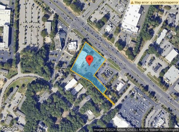  6129 Glenwood Ave, Raleigh, NC Parcel Map