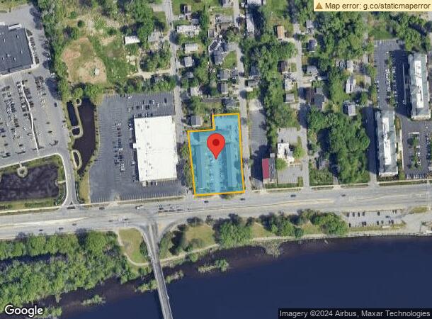  605 Pawtucket Blvd, Lowell, MA Parcel Map