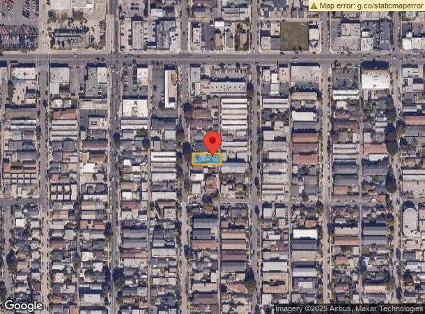  1128 Saint Louis Ave, Long Beach, CA Parcel Map