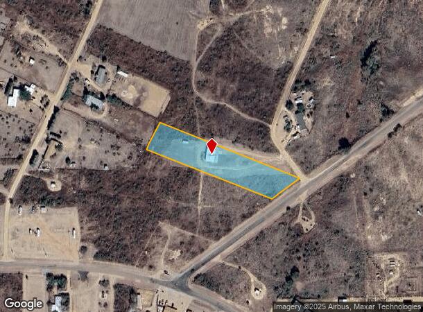 9701 Pampa Rd, Fritch, TX Parcel Map