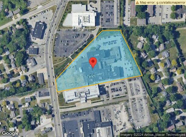  5521 Peach St, Erie, PA Parcel Map