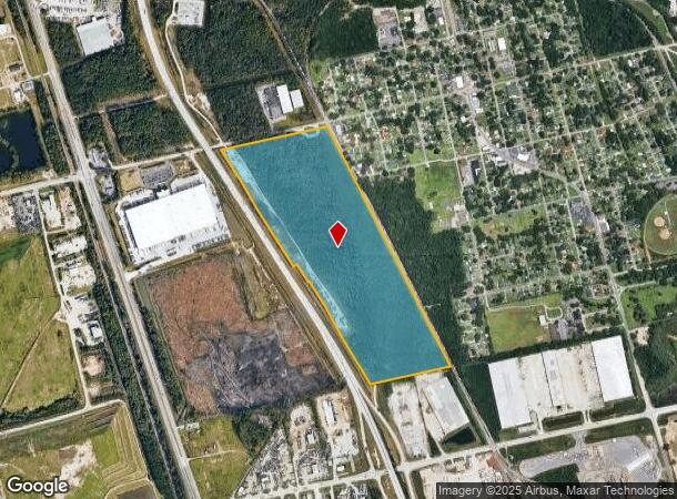 Crossgate Rd, Port Wentworth, GA Parcel Map