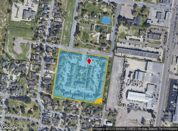211 W Audry St, Pharr, TX Parcel Map