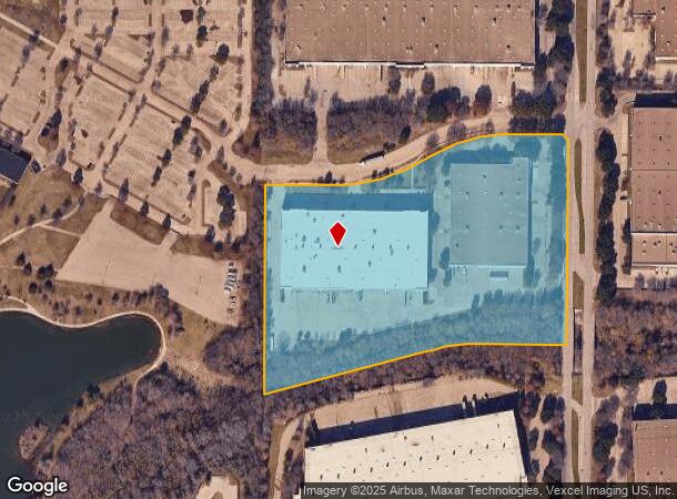 1125 Gateview Blvd, Coppell, TX Parcel Map