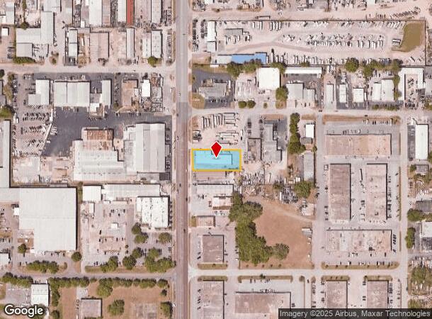  1245 N Hercules Ave, Clearwater, FL Parcel Map