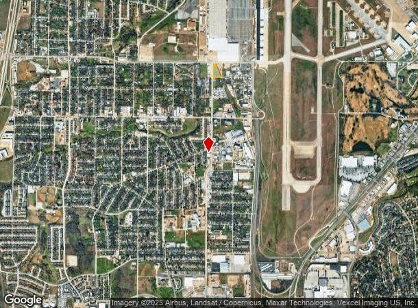 600 S Cherry Ln, Fort Worth, TX Parcel Map