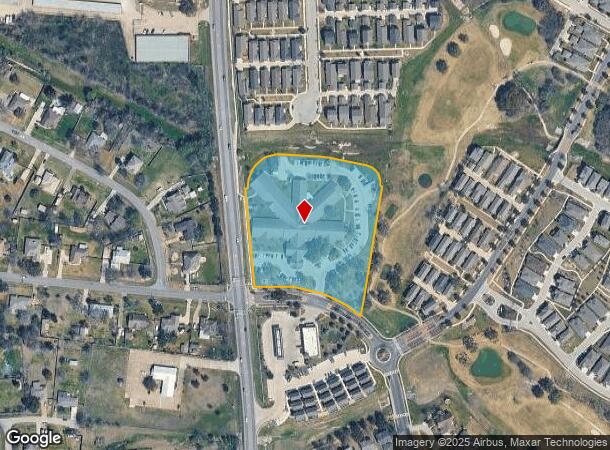  1640 Fairway, Kyle, TX Parcel Map